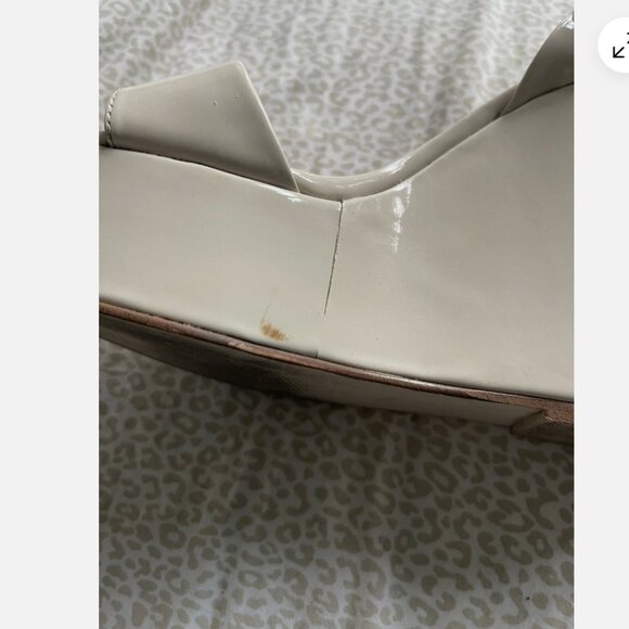 Steve Madden Womens Cecee Nude /Beige Wedge Platform Sandals Shoes 8 M - Picture 3 of 8